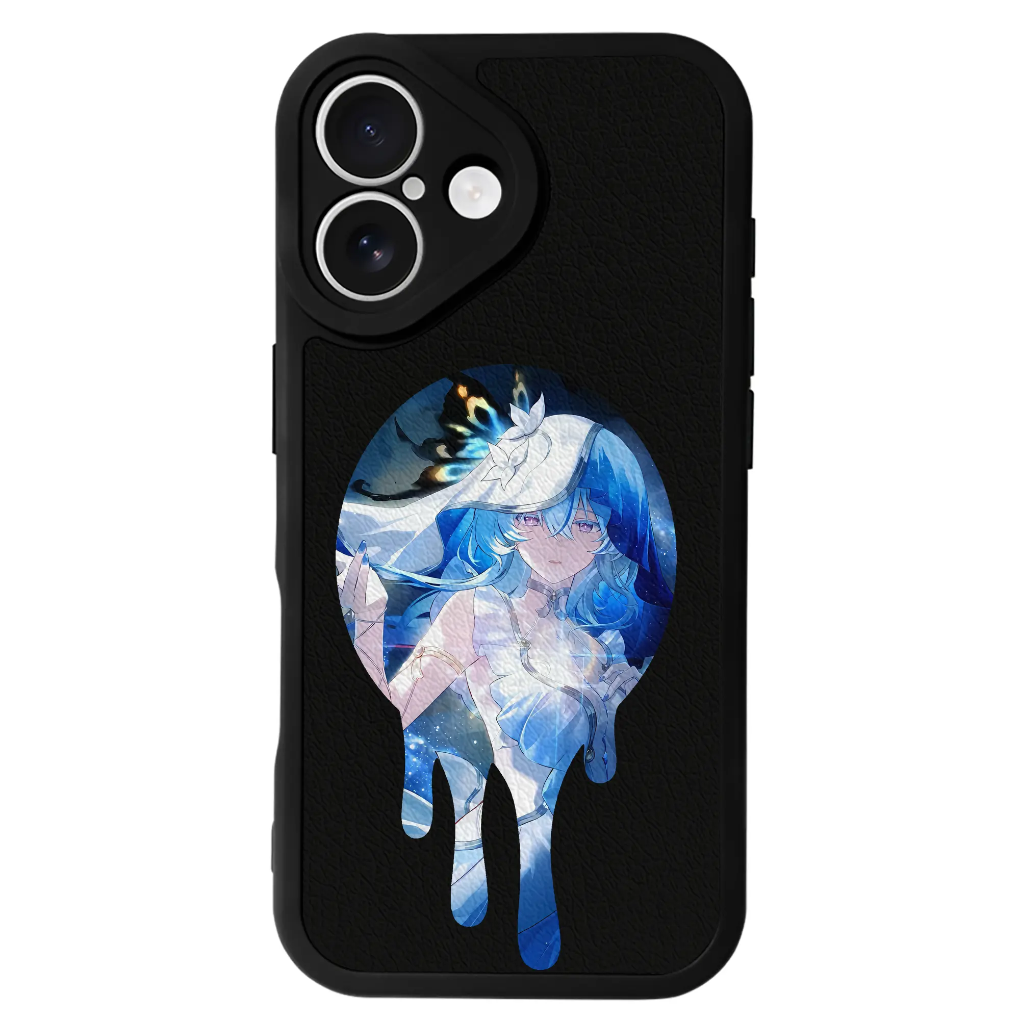 鳴潮 グッズ ショアキーパー - IPhone 16シリーズ対応 ・ シリコンスマホケース ・ レザー調 ・ 高精度フィット ・ 耐衝撃 ・ ワイヤレス充電対応 ・ 精密カット